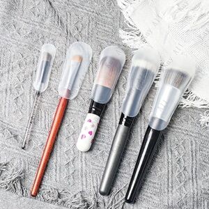 Makeup Brush Covers, 15pcs Dustproof Frosted EVA Protective Tips Travel Beauty